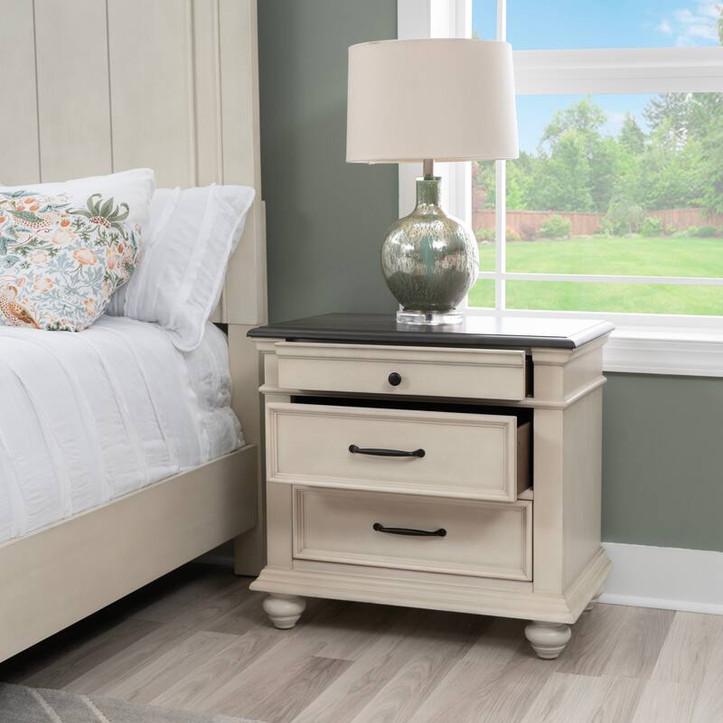 Ellington Nightstand White