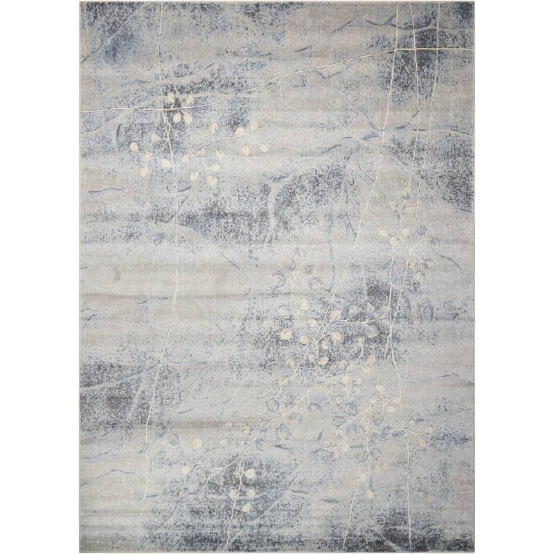 Ruca Power Loomed Floral Traditional Area Rug - 156' X '114' X '0.5