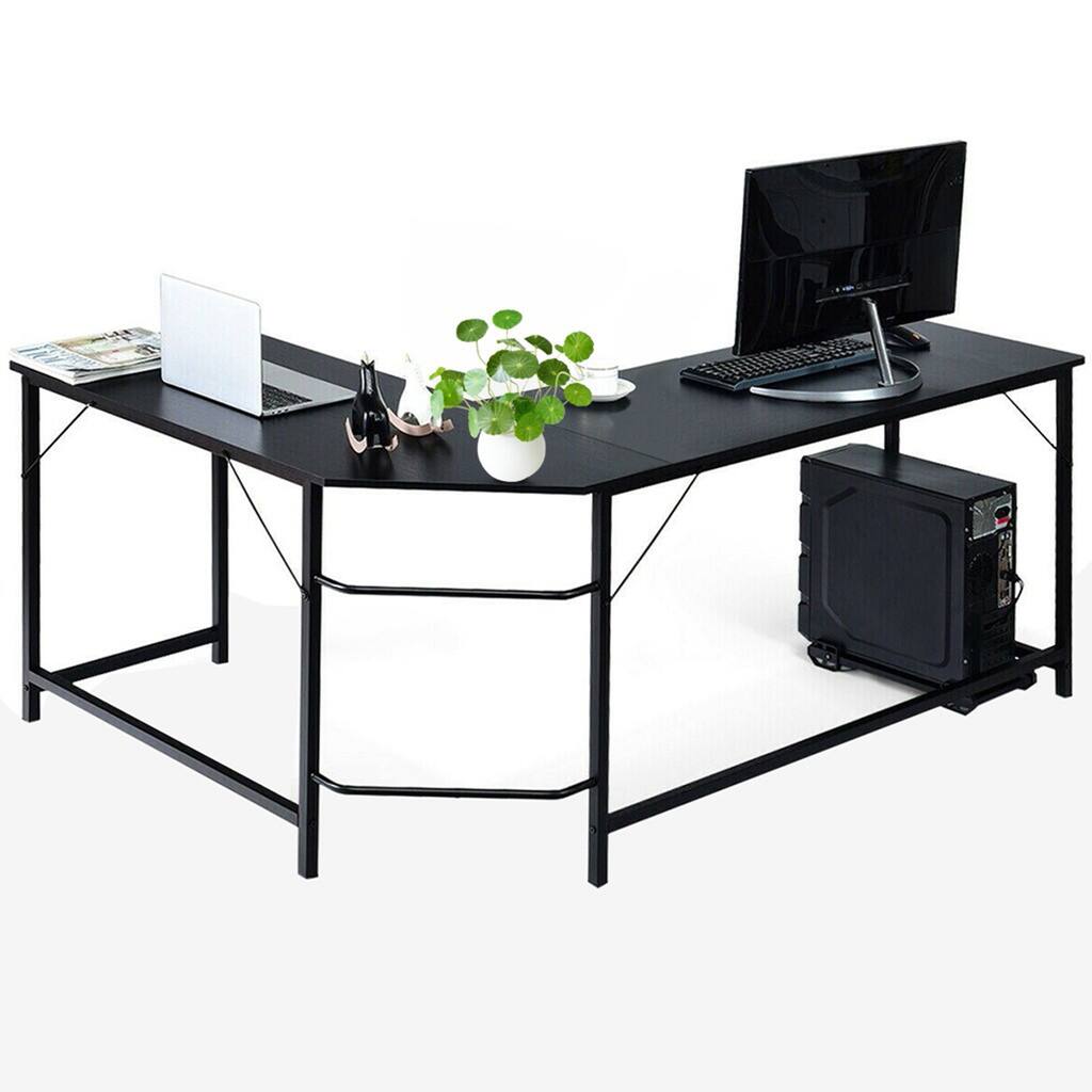 Round Table Pc Computer PC Gaming Table Workstation Streamer Wide Tabletop CPU Storage ...