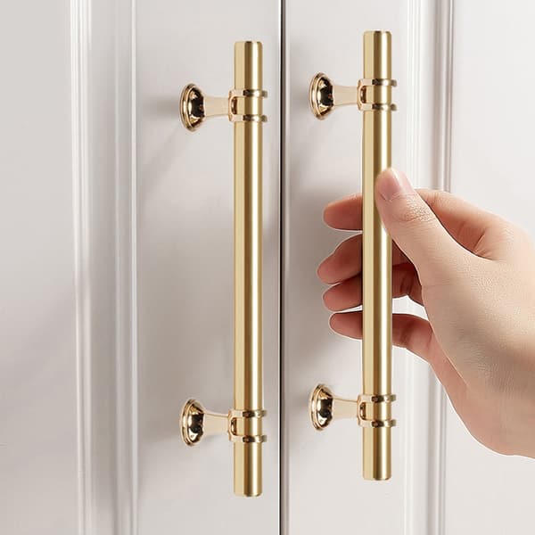 T Bar Drawer Knobs Closet Pulls Kitchen Cabinet Door Handles Black Gold -  Multi - Bed Bath & Beyond - 40565445