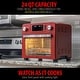 preview thumbnail 7 of 12, Deco Chef 24QT Stainless Steel Countertop Toaster Air Fryer Oven