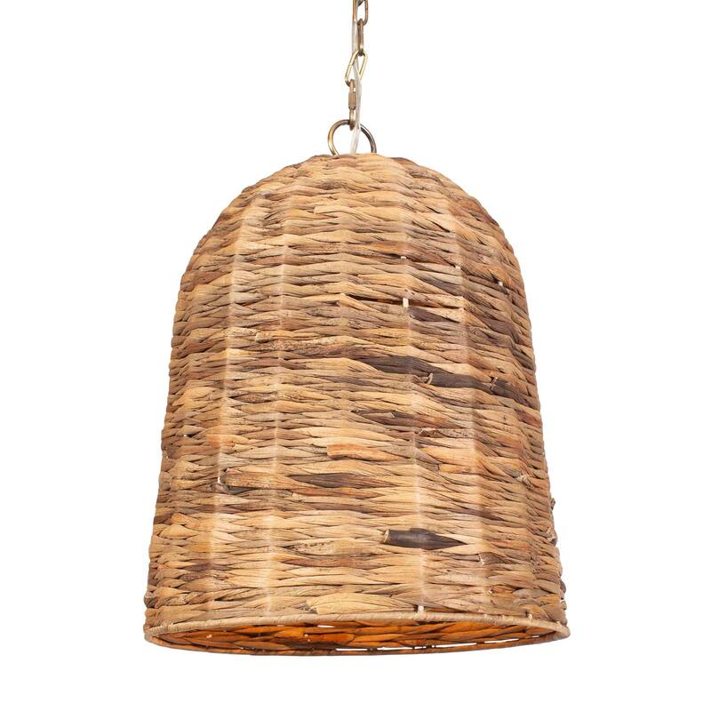 Uttermost Rotorua 1 Light Sea Grass Pendant - N/A