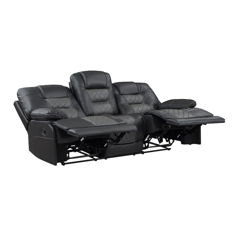 Emory 2-Piece Manual Reclining Living Room Sofa Set