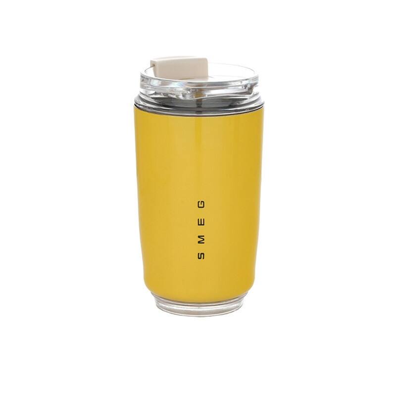 12OZ Smeg Stainless Steel Insulated Vacuum Coffee Wall Travel Mug