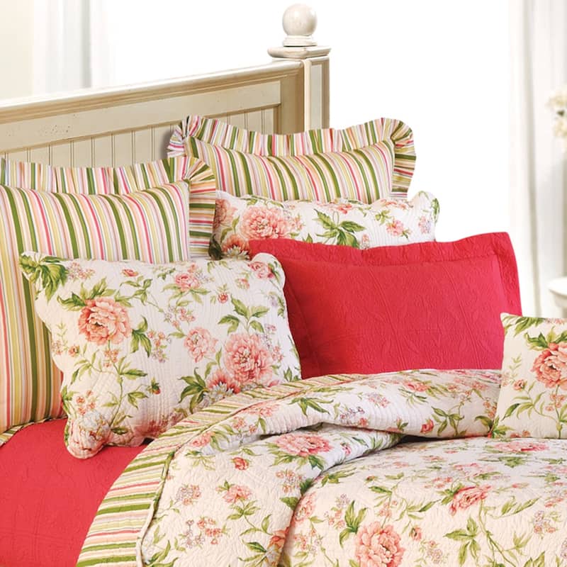Pink Brianna Queen Duvet Cover
