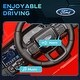 preview thumbnail 12 of 18, Licensed 12V Ford Ranger Kids Ride On Truck with Remote Control, Music, LED Headlights, and Toy Storage for Ages 3-6