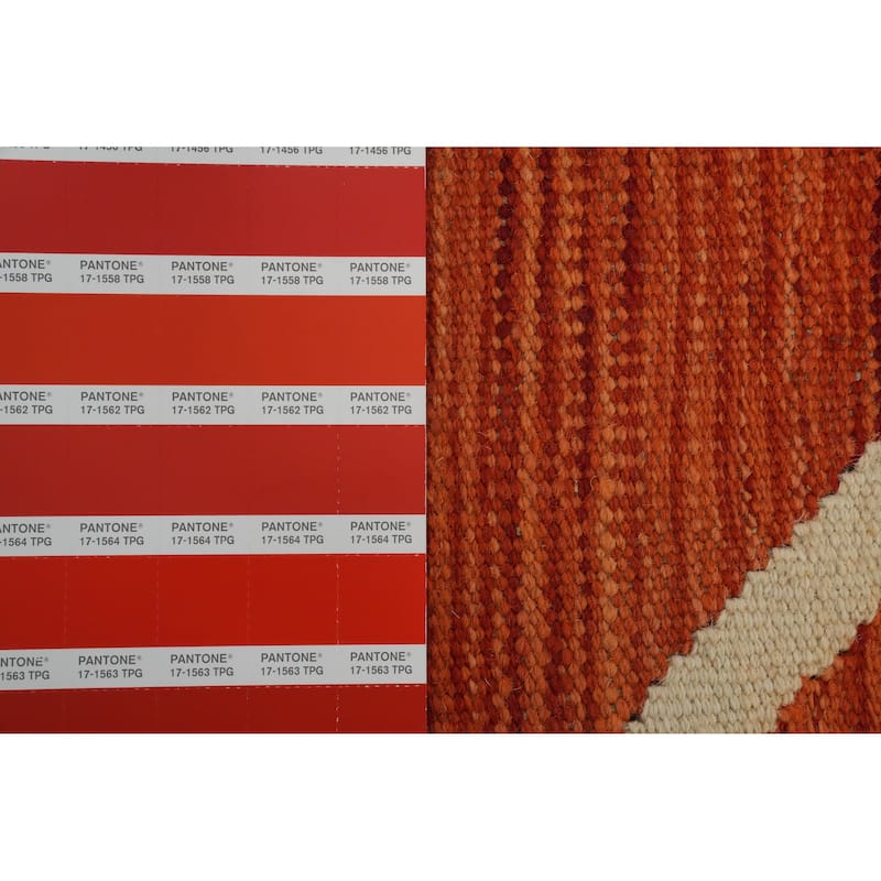 Hand Woven Southwestern Wool Multi-Colored Geometric Area Rug - 9' 10'' X 6' 6''