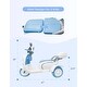 preview thumbnail 16 of 32, Girls Electric Motorcycle, 2-Seater Kids Motorcycle,12V Ride On Scooter for Kids, Cute Design with Stable 3-Wheel, Ages 3-6