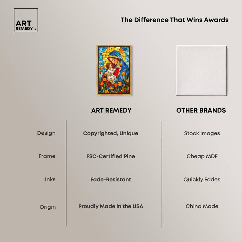 Glass Gospel I Canvas by Art Remedy