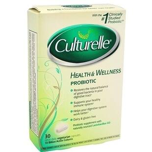 Shop Culturelle Probiotic With Lactobacillus 30 Cap Overstock 14394225