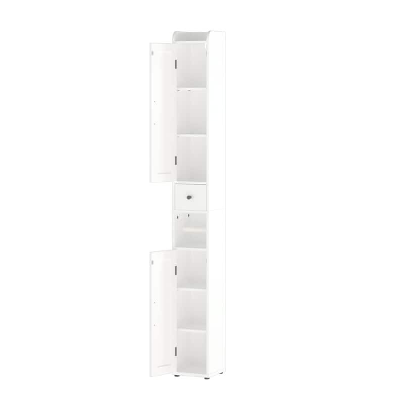 67.51" Tall Bathroom Storage Cabinet