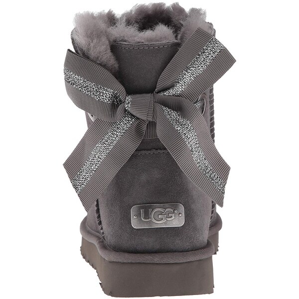 customizable bailey bow mini boot black