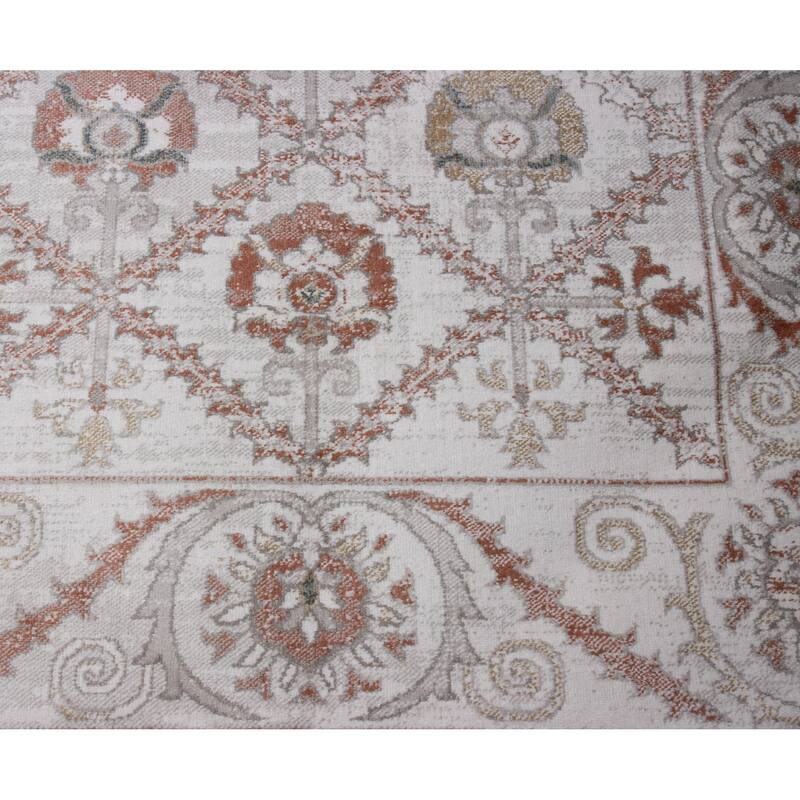 Bashian Bella Ivory Transitional Area Rug