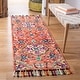 preview thumbnail 3 of 11, SAFAVIEH Handmade Aspen Romy Boho Tribal Wool Medallion Rug 2'3" x 7' Runner - Red/Gold - Runner