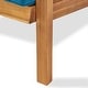 preview thumbnail 26 of 25, Leah Outdoor 4 Seater Chat Set with Cushions by Christopher Knight Home