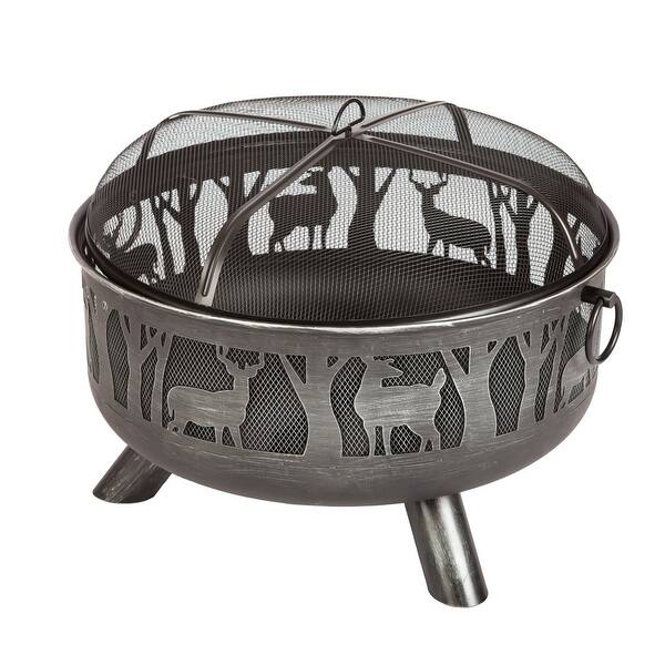 Shop Fire Sense 62340 Yukon 33 Wide Circular Free Standing Wood