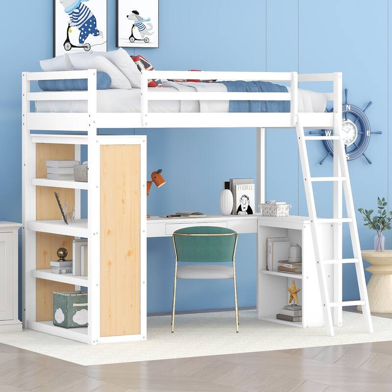 Loft Bed with Ladder