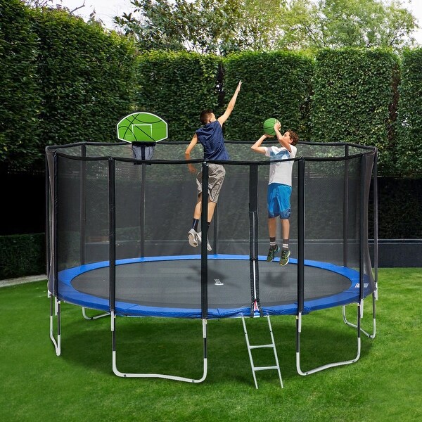 Large weight capacity trampoline store