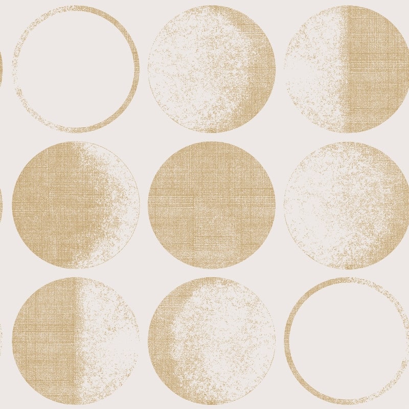 Moons Removable Peel and Stick Wallpaper - Ivory Sky