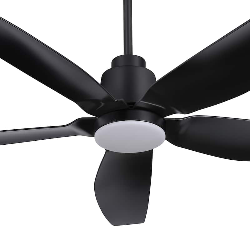 42"/52" Waterproof 5-Blade Outdoor Ceiling Fan with LED Light and Remote