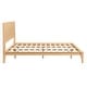 preview thumbnail 3 of 3, Eco-Chic Bamboo Platform Bed with Storage Space by Harper&Bright Designs