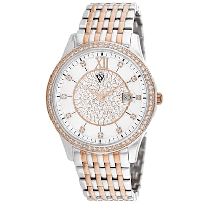 Christian Van Sant Women's Carla White Dial Watch - CV0482 - 6 (36)