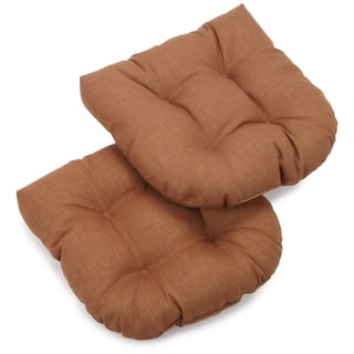 Blazing Needles 19-inch Indoor/ Outdoor Patio Chair Cushion - 19 x 19