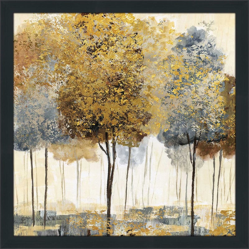 "Metallic Forest I (Square)" by Nan Print on Acrylic