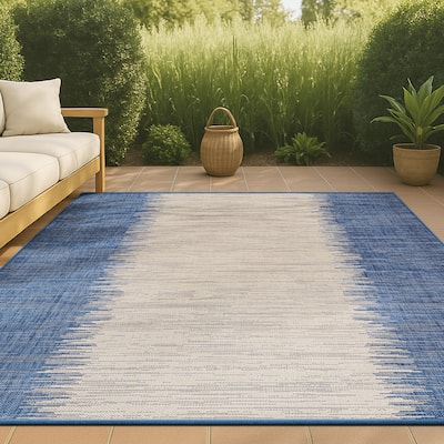 JONATHAN Y Madaba Modern Strie' Indoor/Outdoor Area Rug