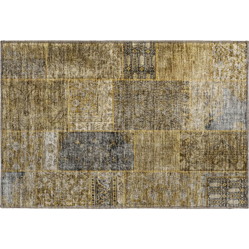 Premium Washable Super Soft Boho Patches Mayfield Rug