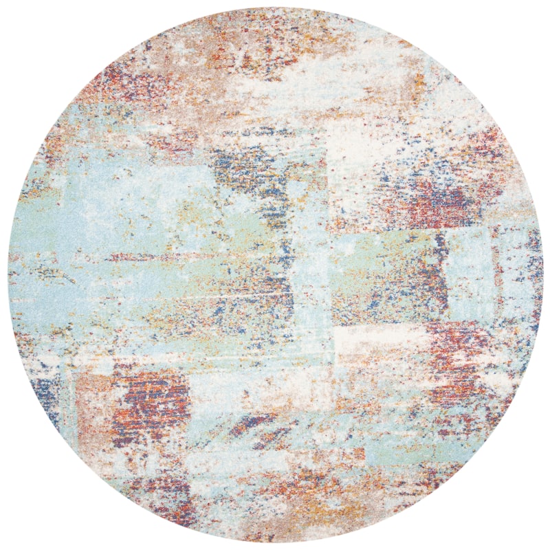 SAFAVIEH Prism Mursel Vintage Abstract Rug