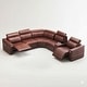 preview thumbnail 10 of 16, Power Recliner 6-Piece Sectional Sofa with Storage Console
