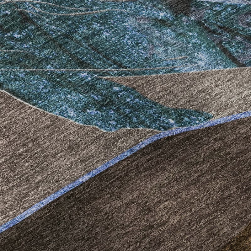 Premium Washable Super Soft Modern Whale Mayfield Rug