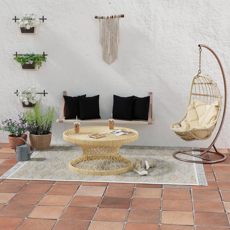 Sunbrella 16" x 16" Black Solid Outdoor Throw Pillow - Set of 2 - 16'' L x 16'' W x 4'' H - Canvas Black