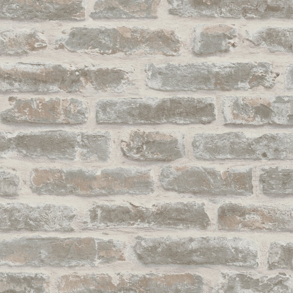 Galerie Wallcoverings Exposed Brick Effect Vinyl on Non-woven Matte Wallpaper Roll