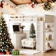 preview thumbnail 15 of 24, Elegant Design Twin Size Muti-Functional Loft Bed with Ladder, Shelves, and Desk
