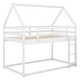 preview thumbnail 10 of 13, House Bed Design Twin over Twin Low Bunk Bed, House Bed with Ladder