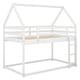 preview thumbnail 25 of 28, Low Bunk Design Twin over Twin Low Bunk Bed, House Bed with Ladder