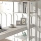 preview thumbnail 17 of 28, Multifunctional Design Wood Loft Bed with Built-in Desk, Safety Guardrails, Ladder, Full Size