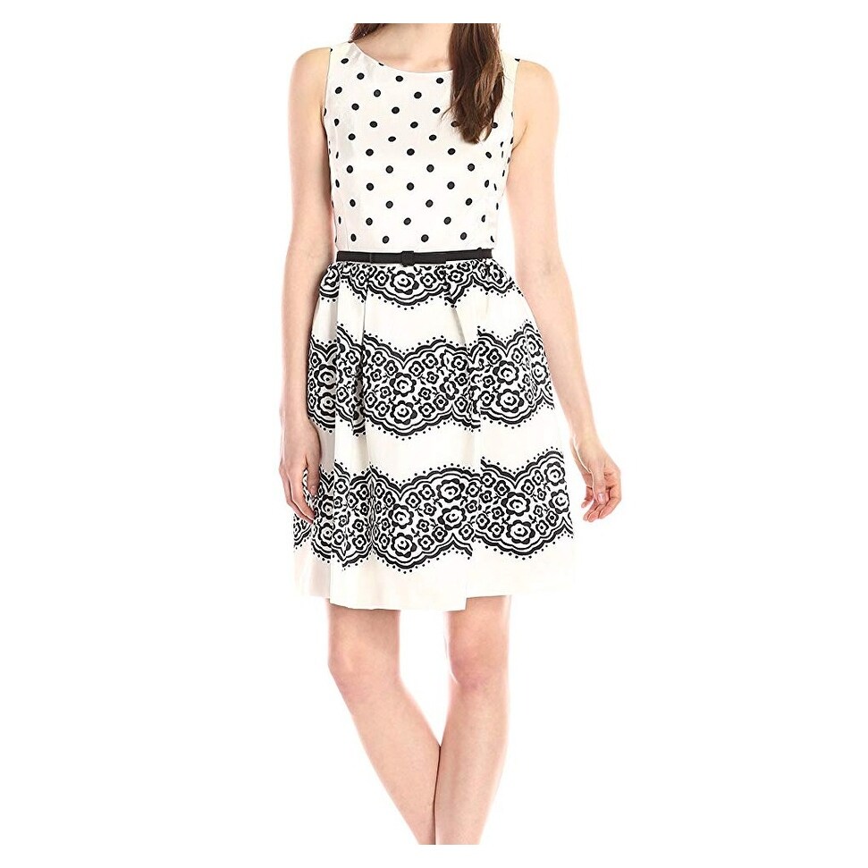 gabby skye polka dot dress