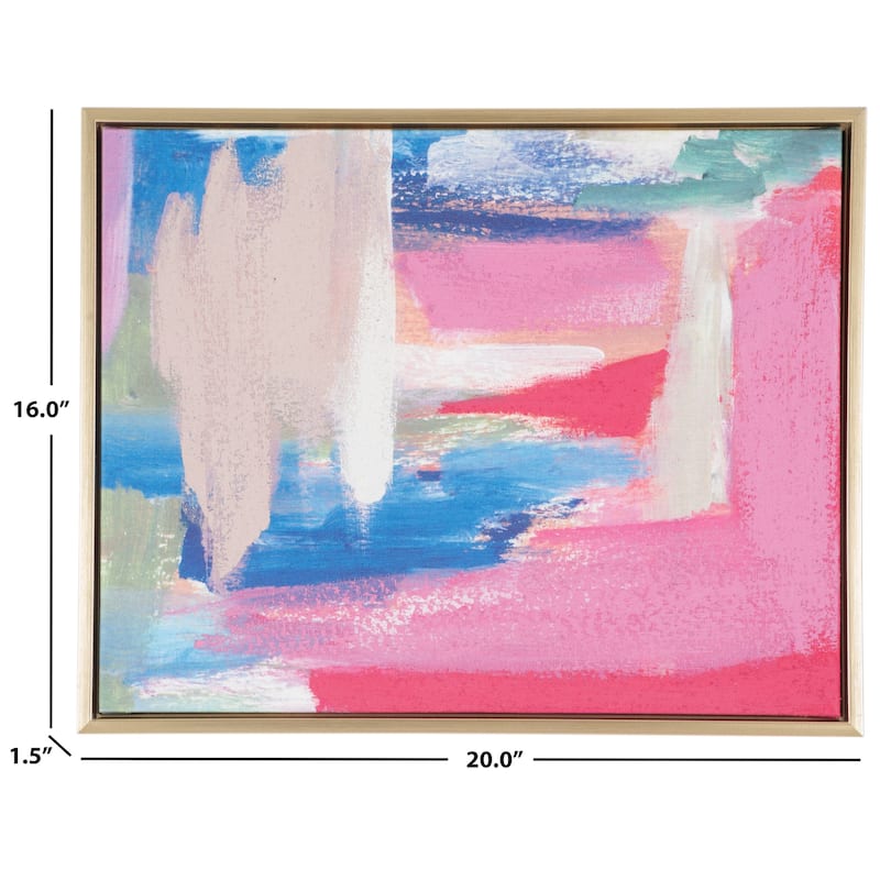 SAFAVIEH Phera Rejuvenation 20 x 16 Framed Linen Canvas Wall Art - 18.9 In. W x 0.03 In. D x 14.9 In. H