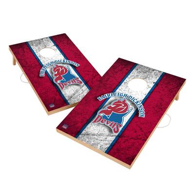 Vintage Fairleigh-Dickinson University Devils Regulation 2x4 Cornhole Set