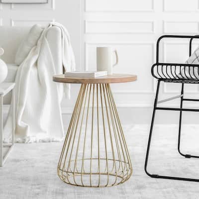 MH London Melody End Table - 20" x 16" x 16"