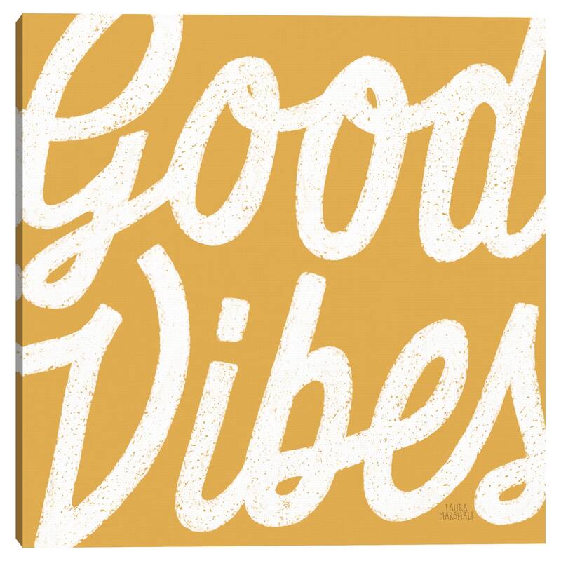 Positivity I by Laura Marshall Canvas Art Print