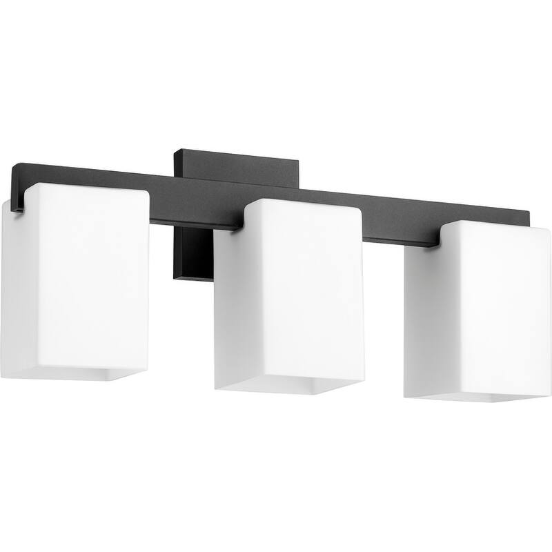 Quorum International Modus 3 Light 20" Wide Vanity Light - Noir