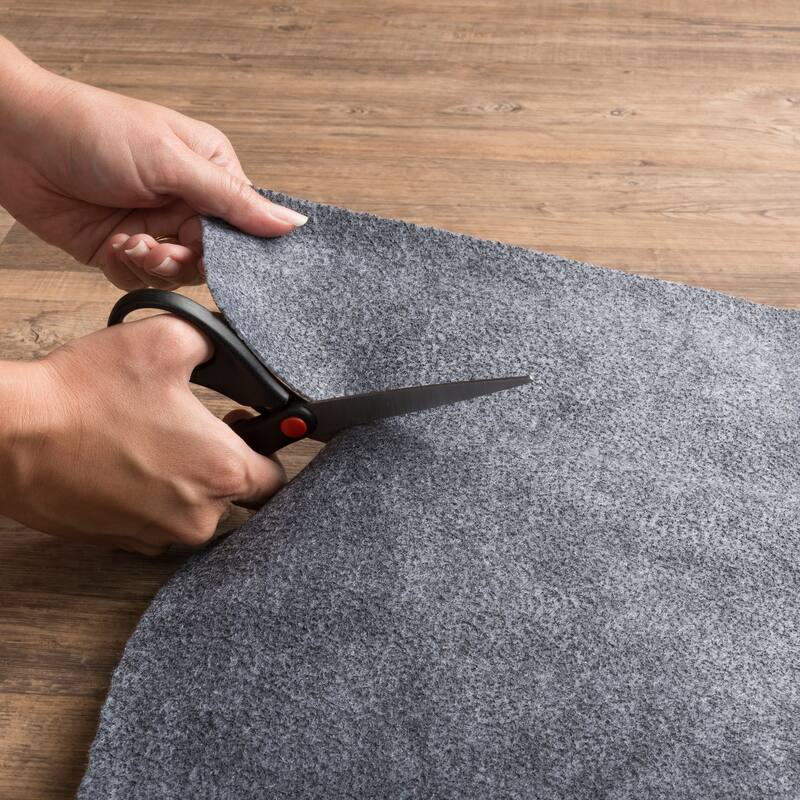 Vista Home Multi-Surface Reversible Indoor Rug Pad. - Grey - 11'8" x 14'8"