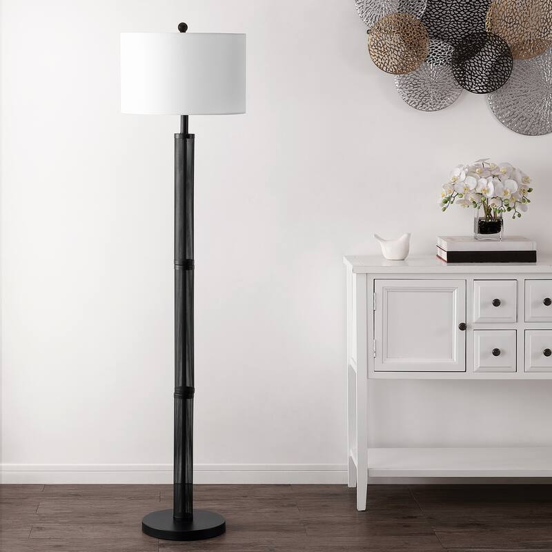 SAFAVIEH Lighting 65-inch Jeyne Floor Lamp - 19" W x 19" D x 65" H