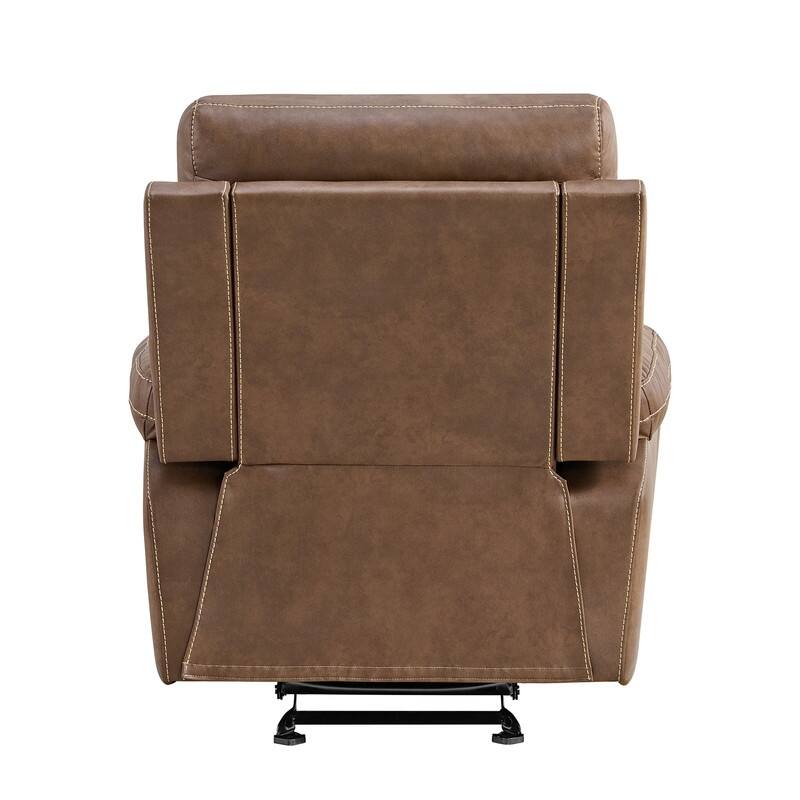 Spruce & Spring Lauren Manual Recliner Glider Rocker Chair for Living Room