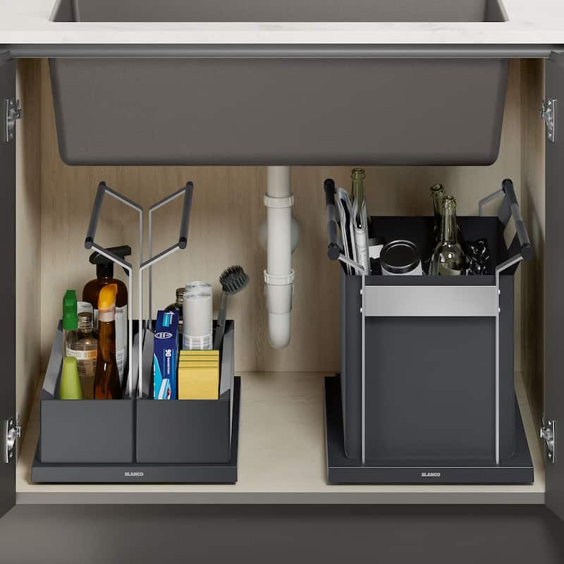 Blanco 527668 Storage Caddy 40 Kitchen Cabinet Organizer - Double