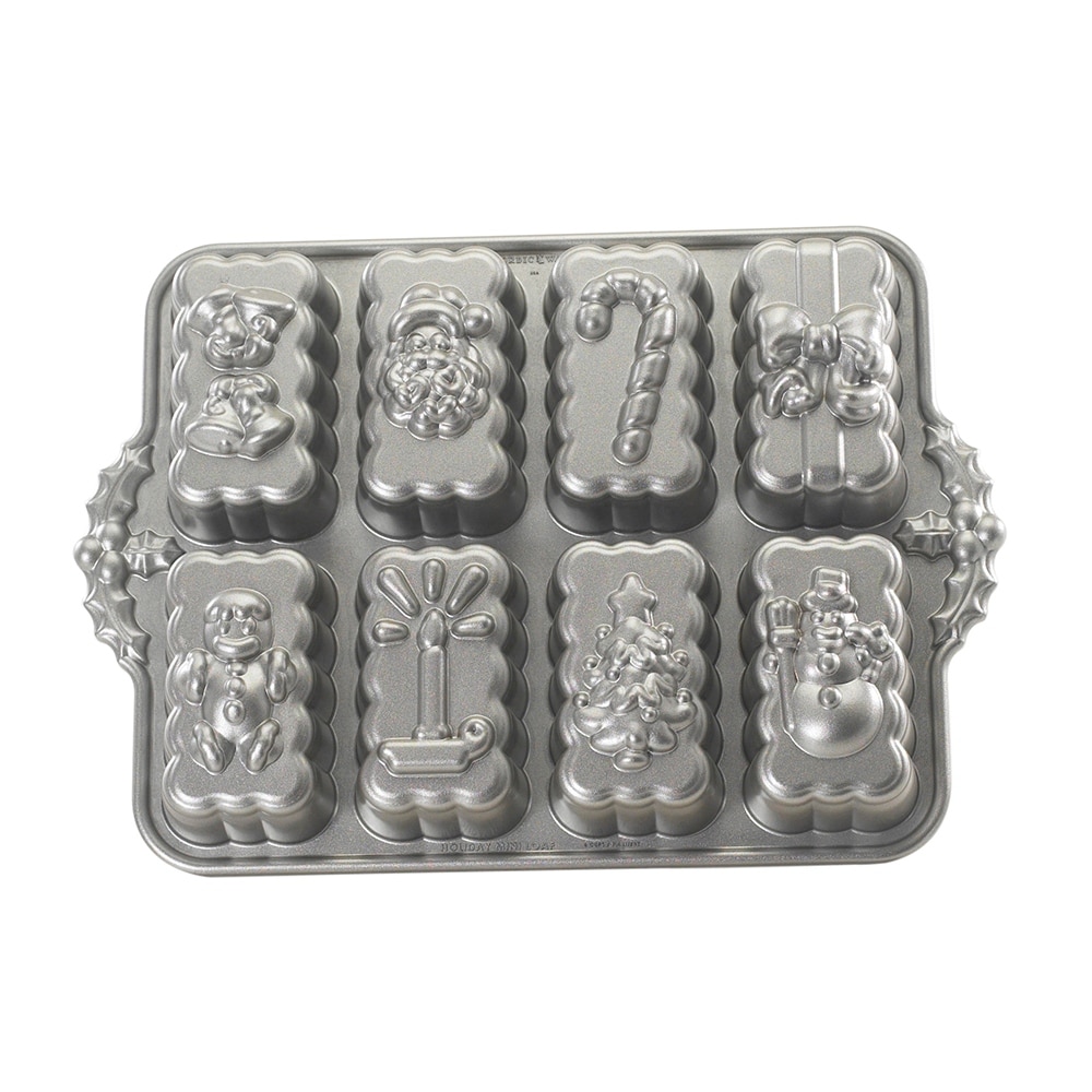 Nordic Ware Pro-Cast Holiday Mini Loaves Pan